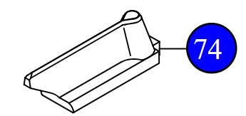 Juki MEB-3200 Нож 400-12587 (3B) (original)