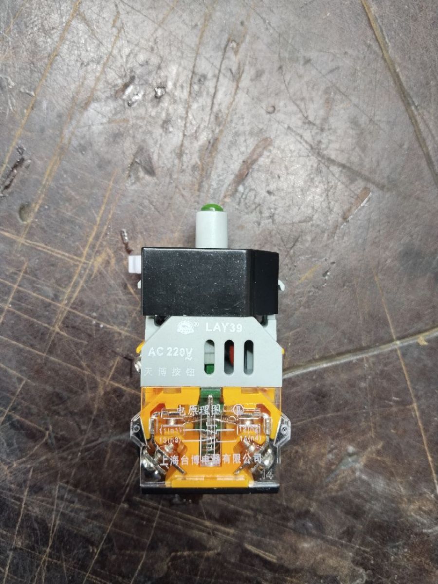 Кнопка LAY39C-11TD 220V V-T100A-B01 A1